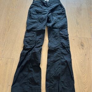 Cotton on black cargo pants